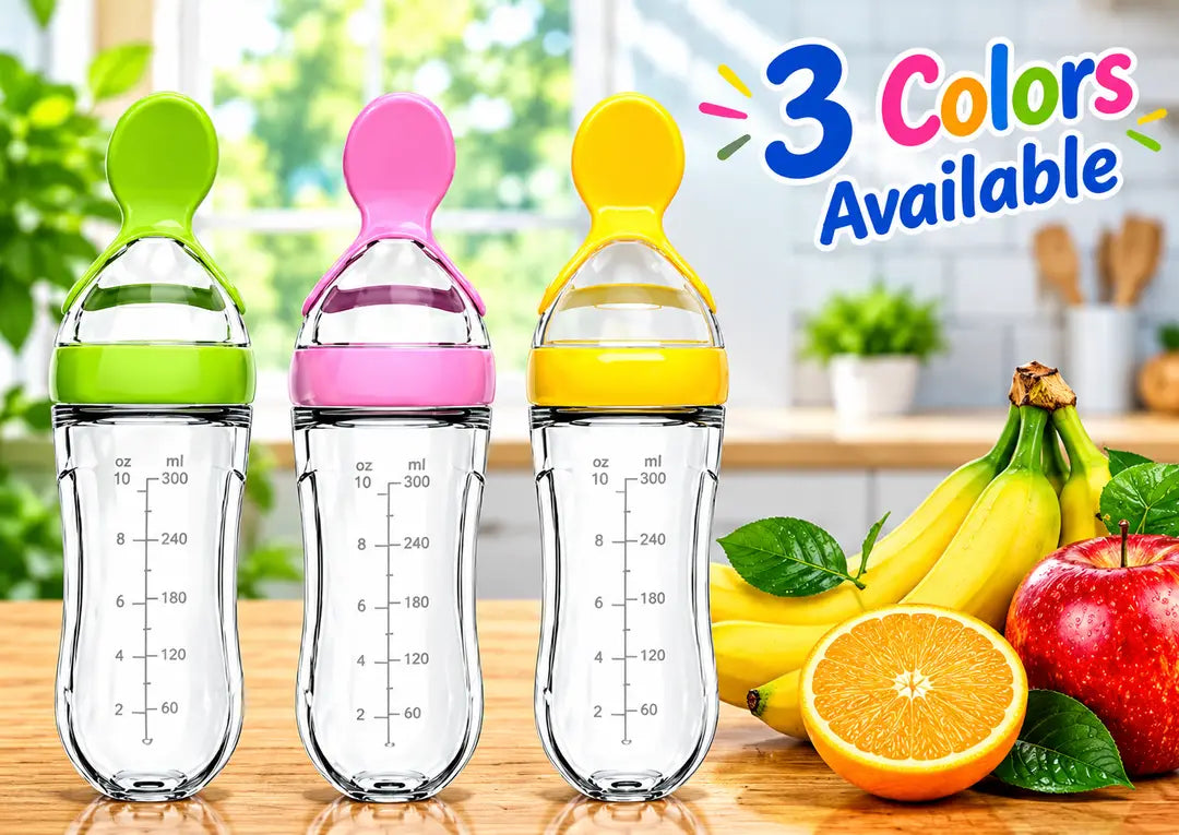Feeder bottle in use