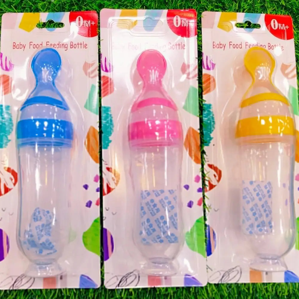 Squeeze feeder in use