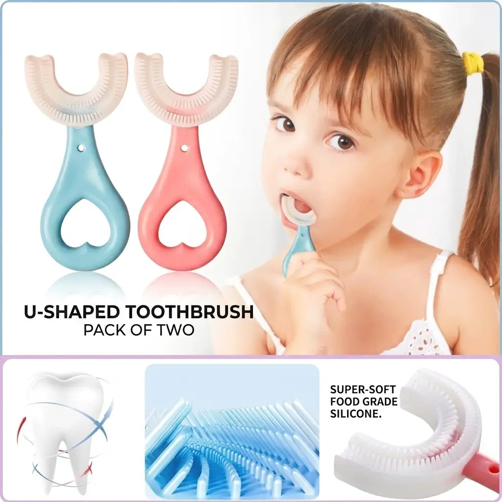 U-shaped toothbrush detail
