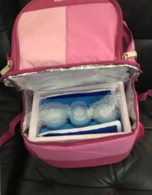 Diaper backpack full open