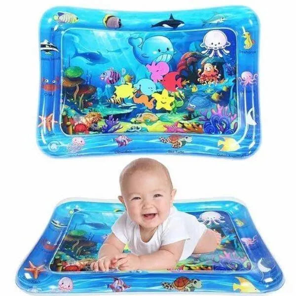 Ocean water play mat for babies