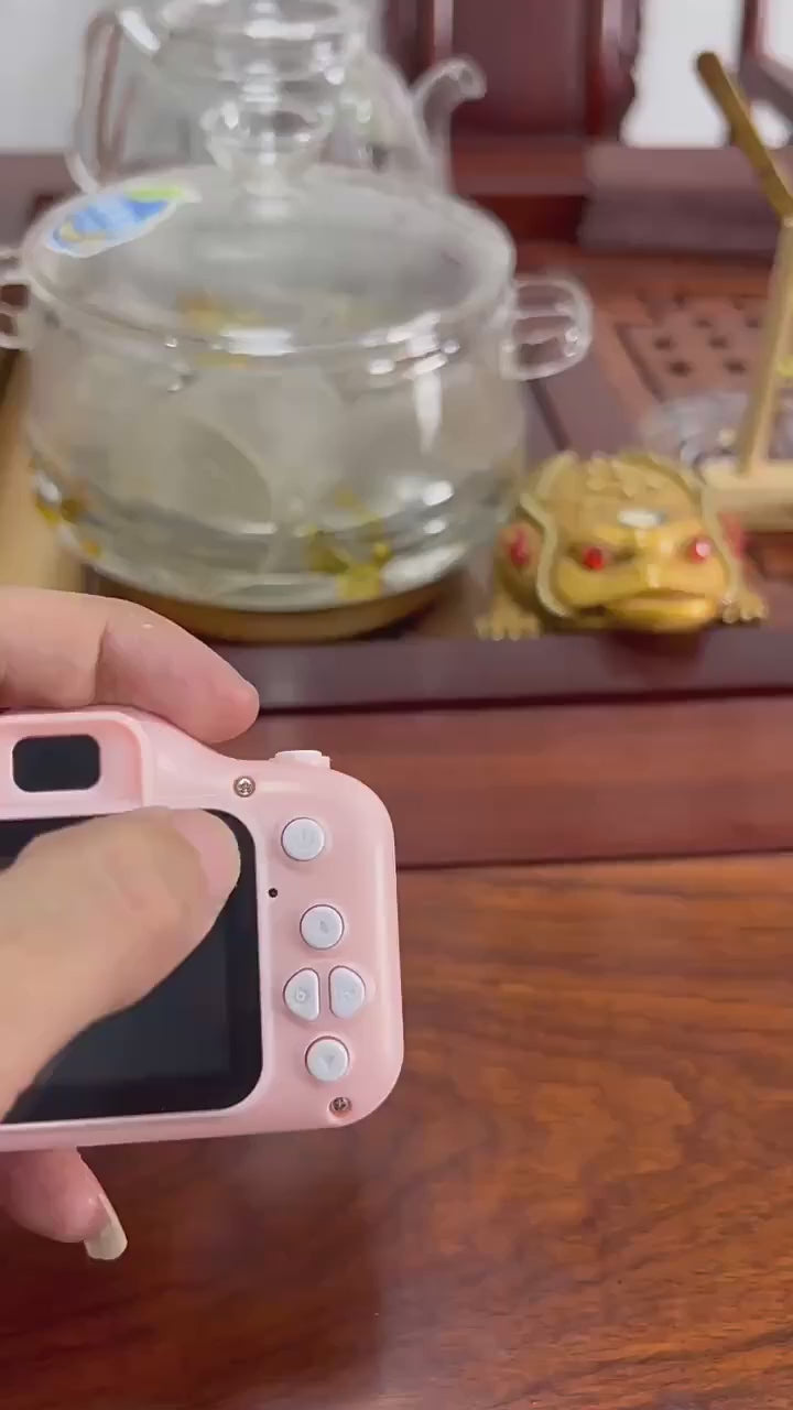 Digital Kids Camera With Fun Photo Modes, HD Lens, Rechargeable Battery