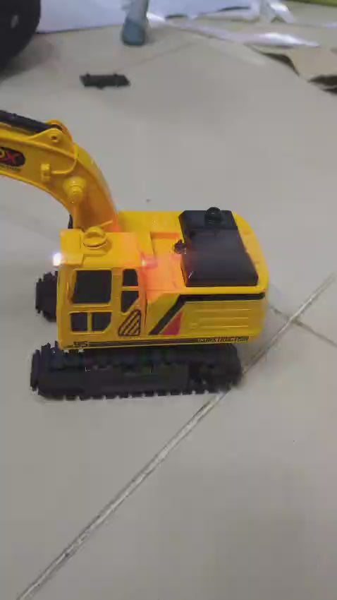 Remote Control Excavator Toy Kids