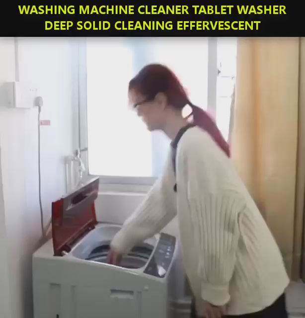 Washing Machine Cleaning Tablets - 12 Tablets Pack
