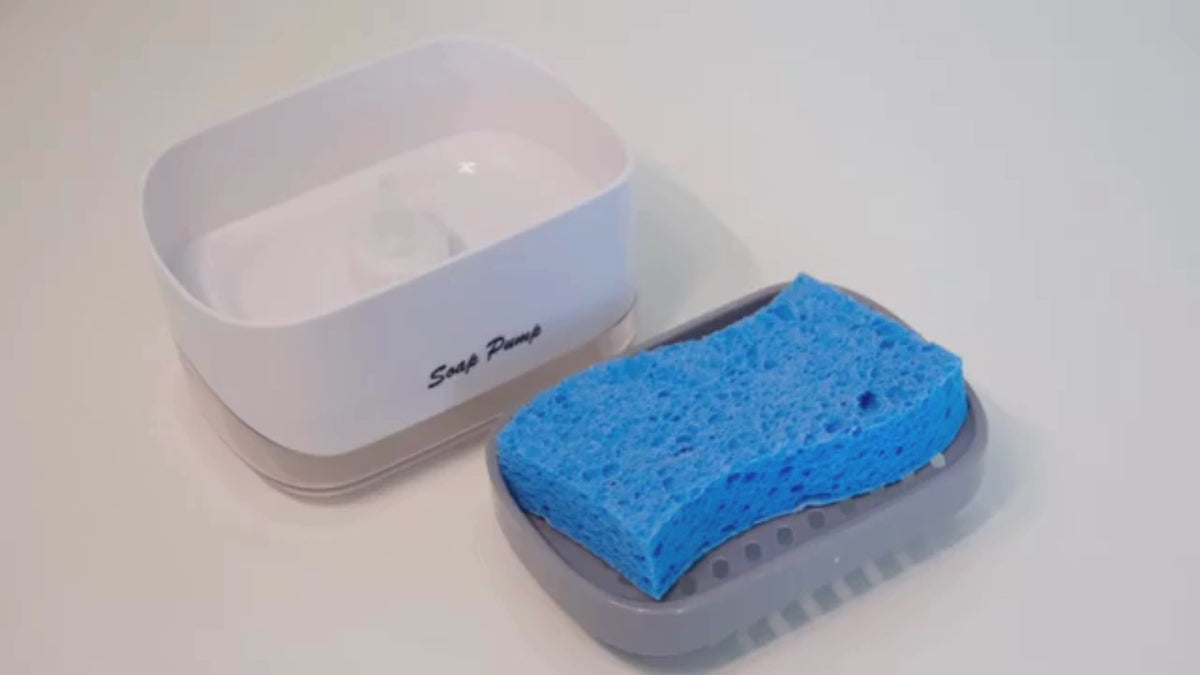 New Soap Pump Dispenser with Sponge