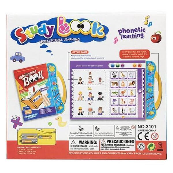 Kid's plastic intellectual learning E-book