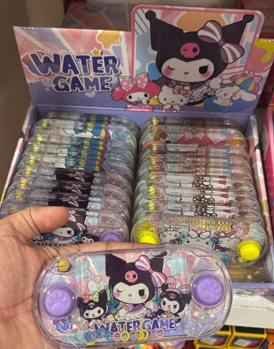 Double button water game toy