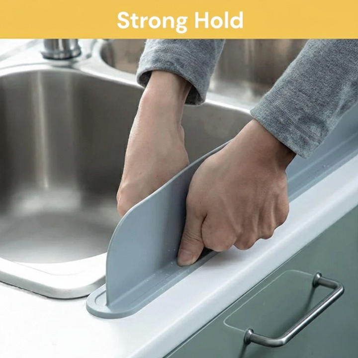 Silicone Sink Splash Guard With Suction