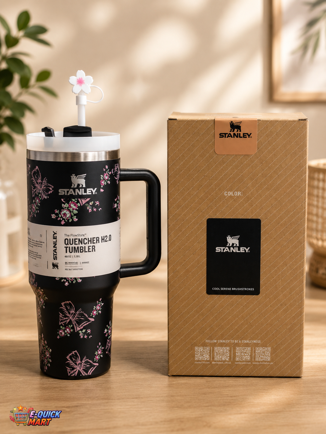 Stanley Premium Stainless Steel Tumbler - Black Printed