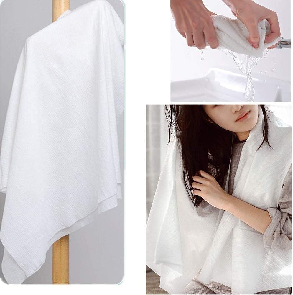 1 PC of Compressed Bath Towels Disposable Face Towels Large