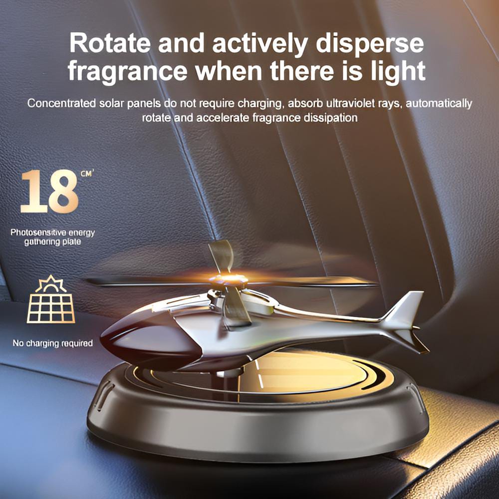 Solar Powered Rotating Helicopter