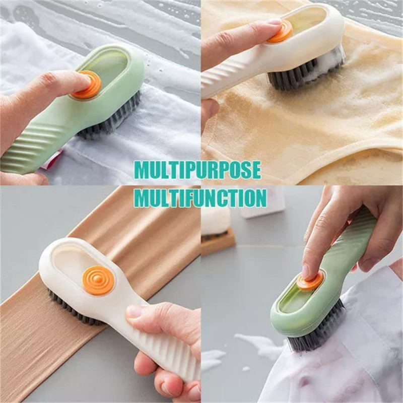 Multifunctional Soft-Bristled Shoe Brush