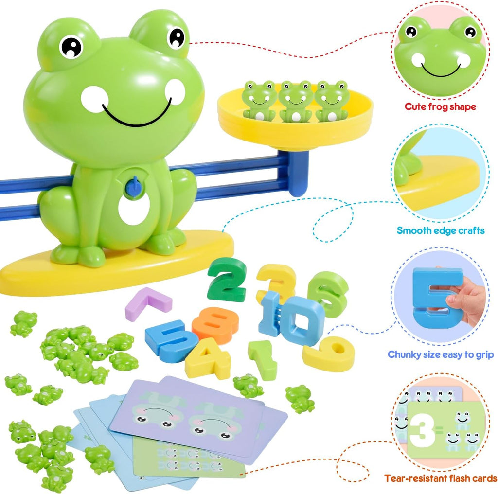 Frog Balance Math Counting Toy
