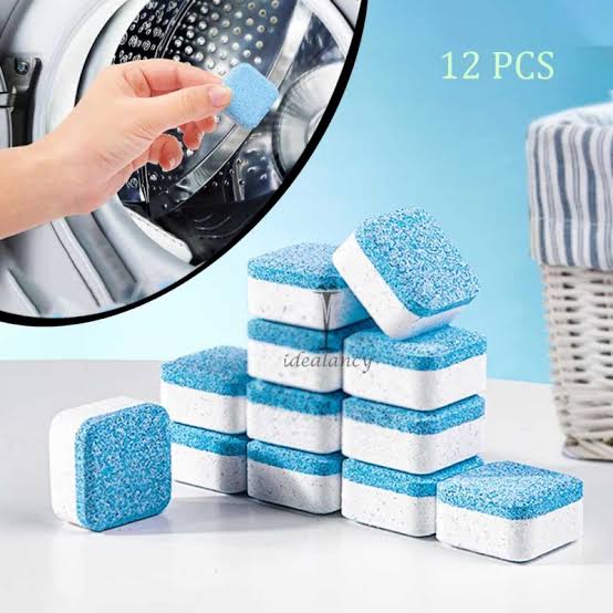 Washing Machine Cleaning Tablets - 12 Tablets Pack