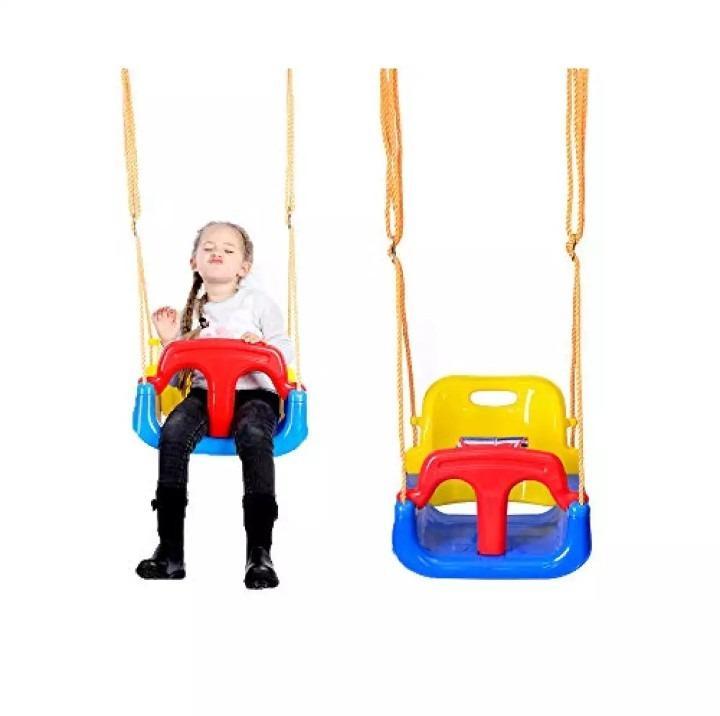 3-in-1 swing for kids plastic outdoor play