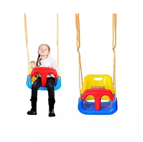 3-in-1 swing for kids plastic outdoor play