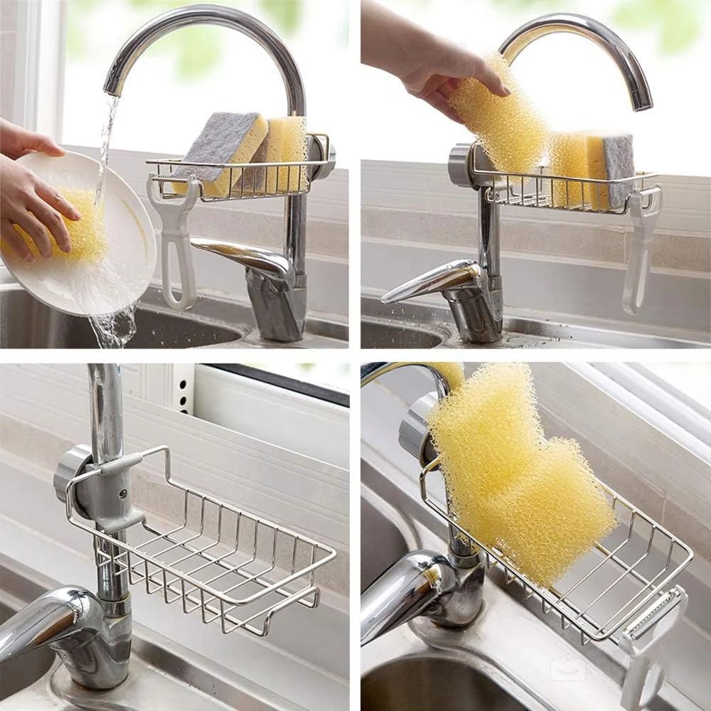 Multifunctional Kitchen Faucet Sponge