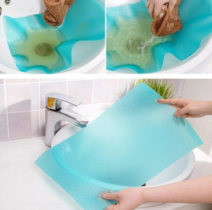Refrigerator Mats Shelf Liners, 45 ×150cm Plastic Refrigerator Liner