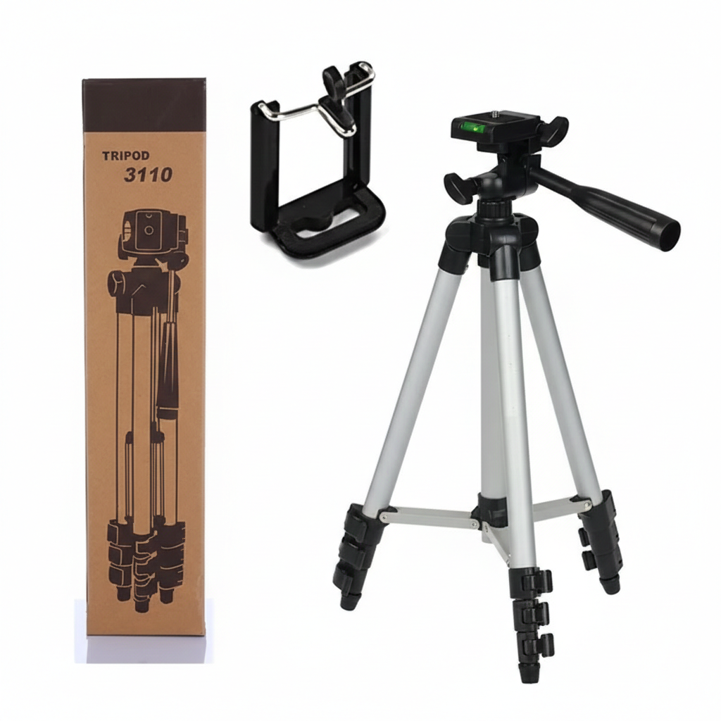Tripod 3110 Portable Adjustable Aluminium Lightweight