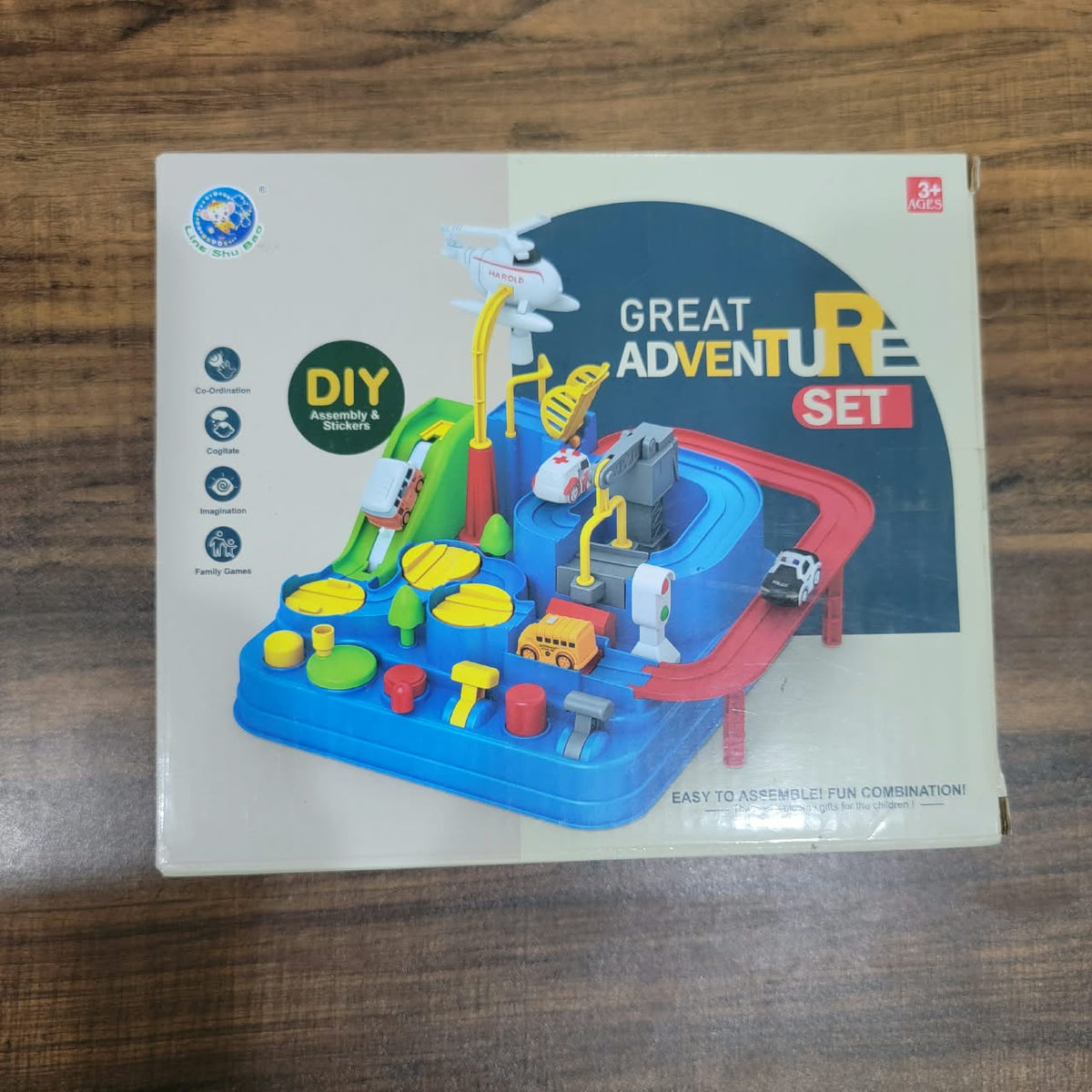 Great Adventure DIY Car Track Set