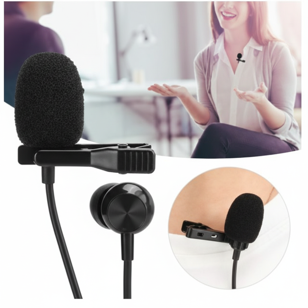 Professional Tiktok3.5 AUX Microphone Micro