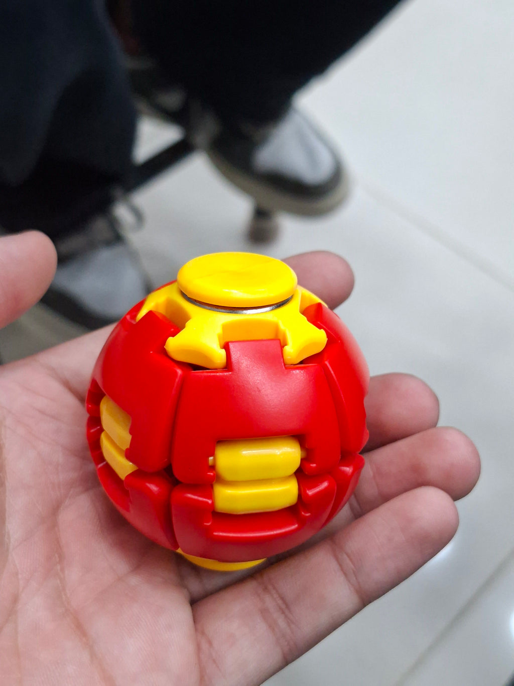Rotatable 3D Printed Fidget Spinner