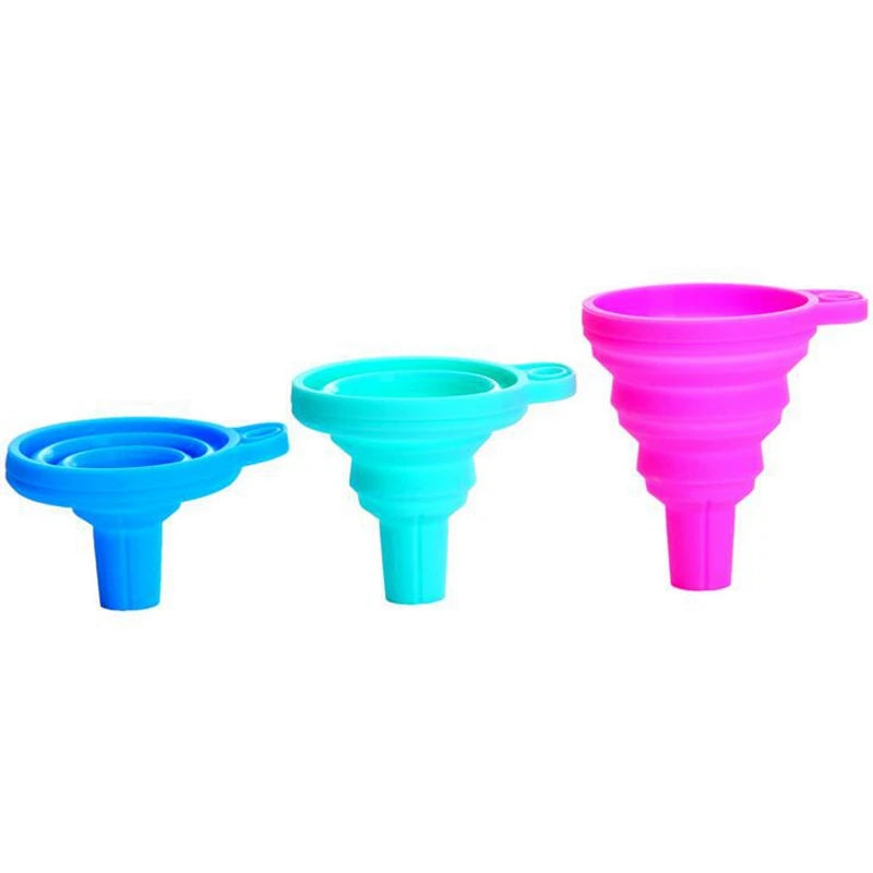 Silicone Oil Funnel, Kitchen Liquid Oil Dispensing Tool