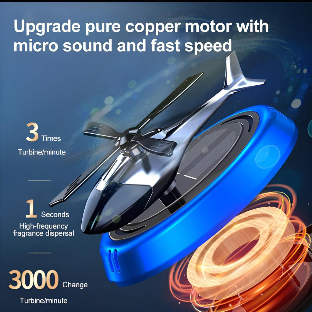 Solar Powered Rotating Helicopter
