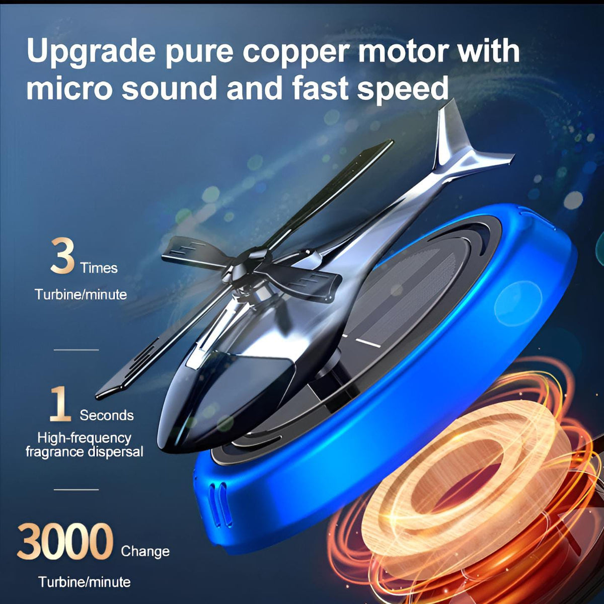 Solar Powered Rotating Helicopter