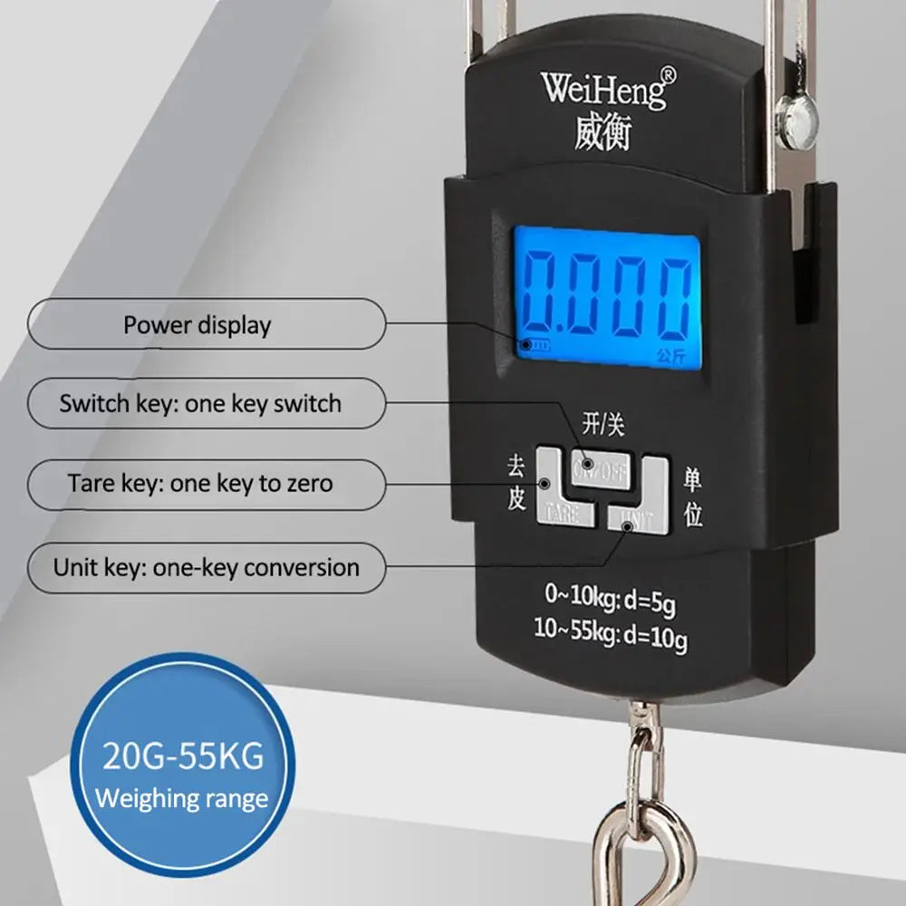 50kg Digital LED Screen Luggage Weight Scale