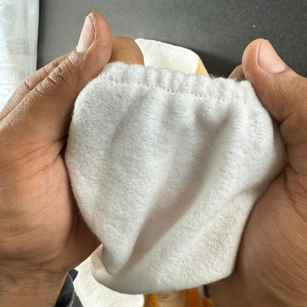 Imported washable diaper with inner (Random Color)