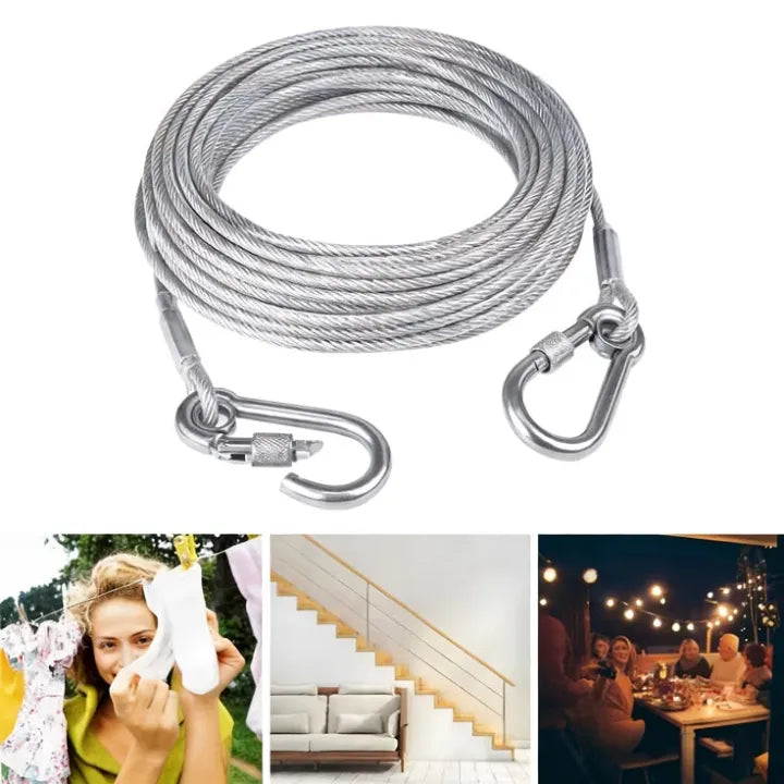 2 Metre Stainless Steel Clothesline