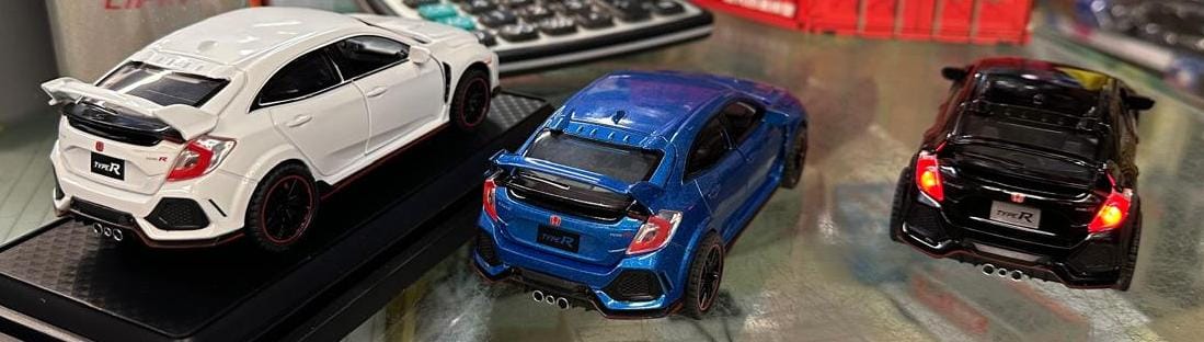 Honda Civic Type-R Racer Die-Cast Model Car