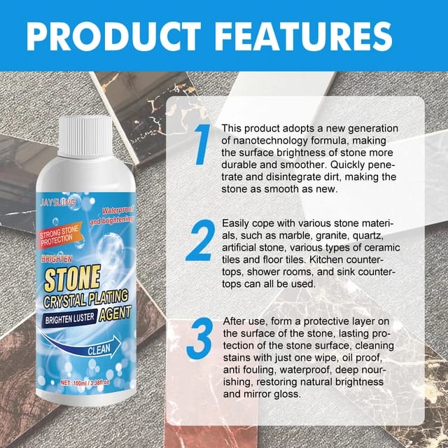 Stone crystal Agent Cleaner