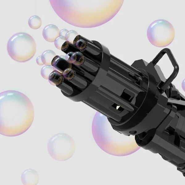 Electric Gatling Bubble Gun