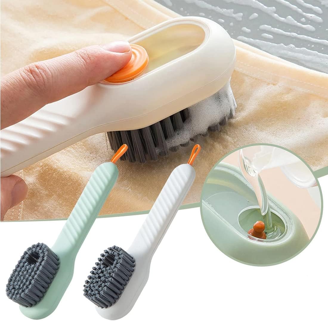 Multifunctional Soft-Bristled Shoe Brush