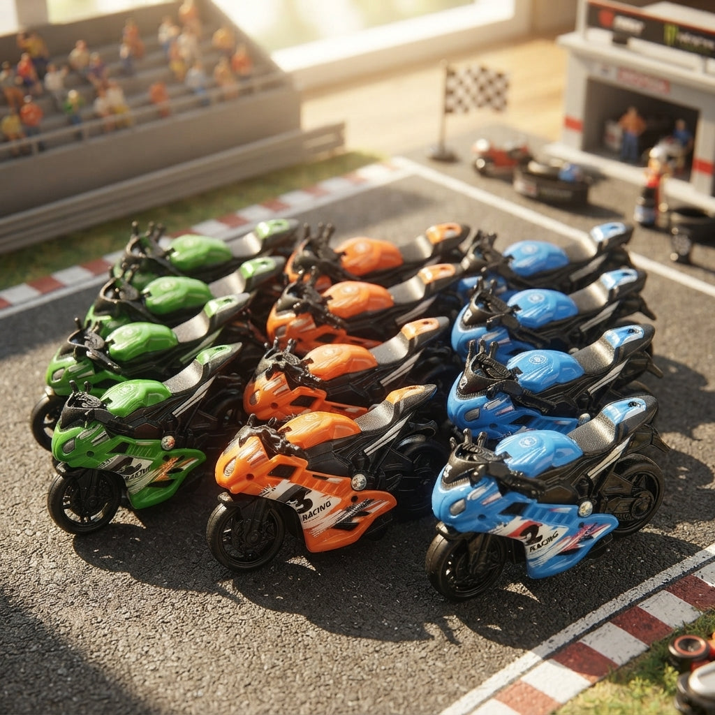 Racing Motorbike Toy High Speed Motorcycle Toy For Kids Fun Play Vehicle(Random Color)