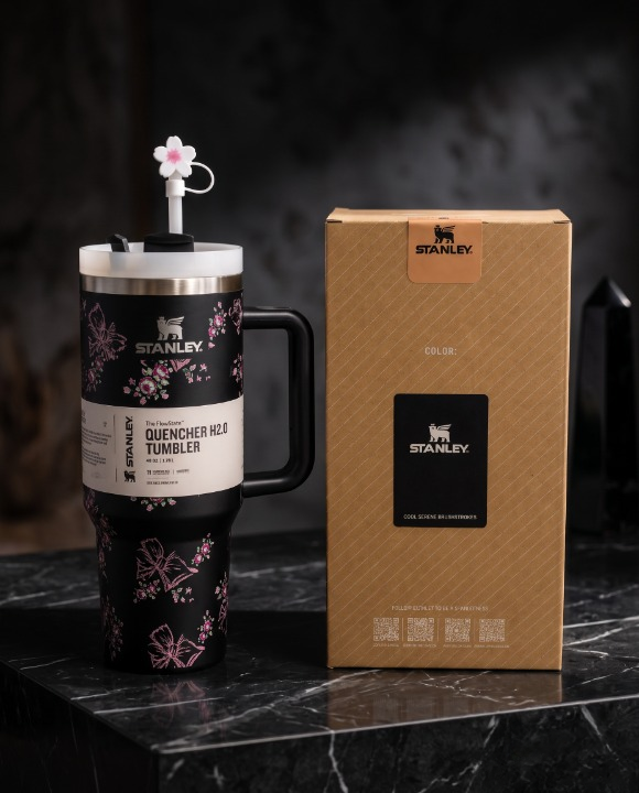 Stanley Premium Stainless Steel Tumbler - Black Printed
