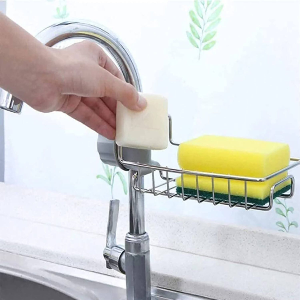 Multifunctional Kitchen Faucet Sponge