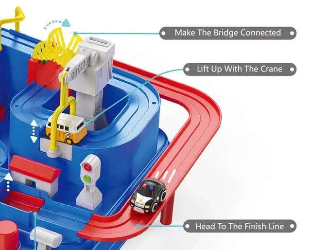 Great Adventure DIY Car Track Set