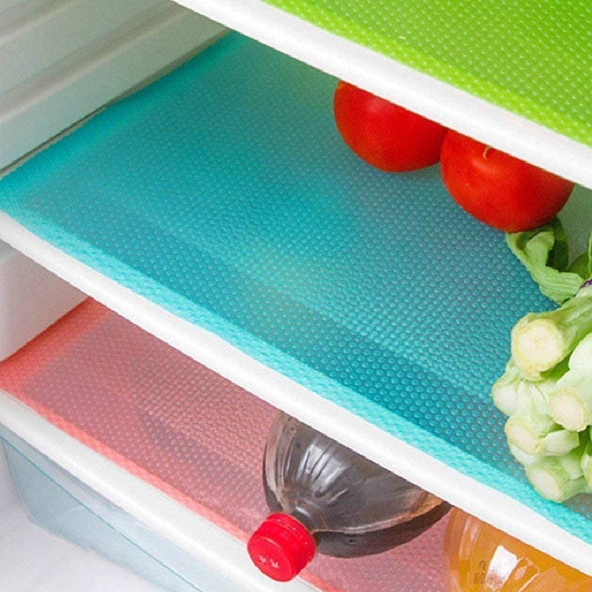 Refrigerator Mats Shelf Liners, 45 ×150cm Plastic Refrigerator Liner