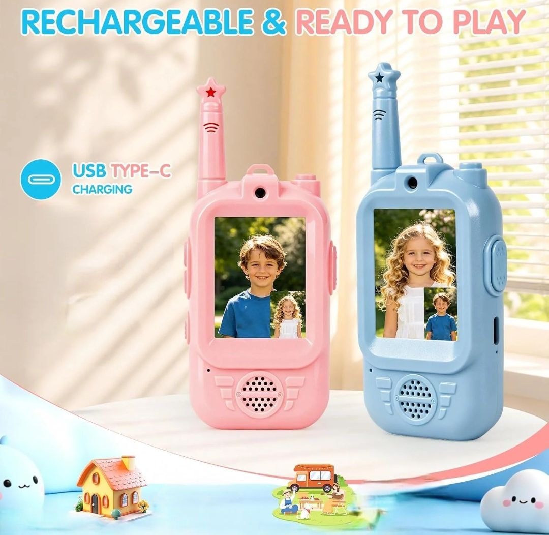 Children Video Walkie Talkie Toy Set