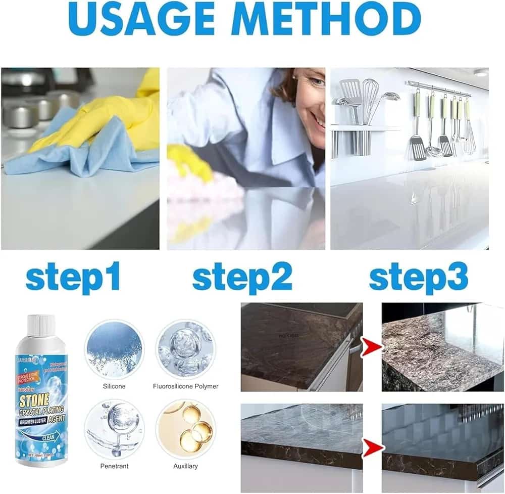 Stone crystal Agent Cleaner