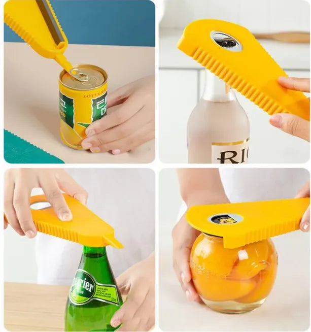 Creative Multi-Function Bottle Opener Jar Opener