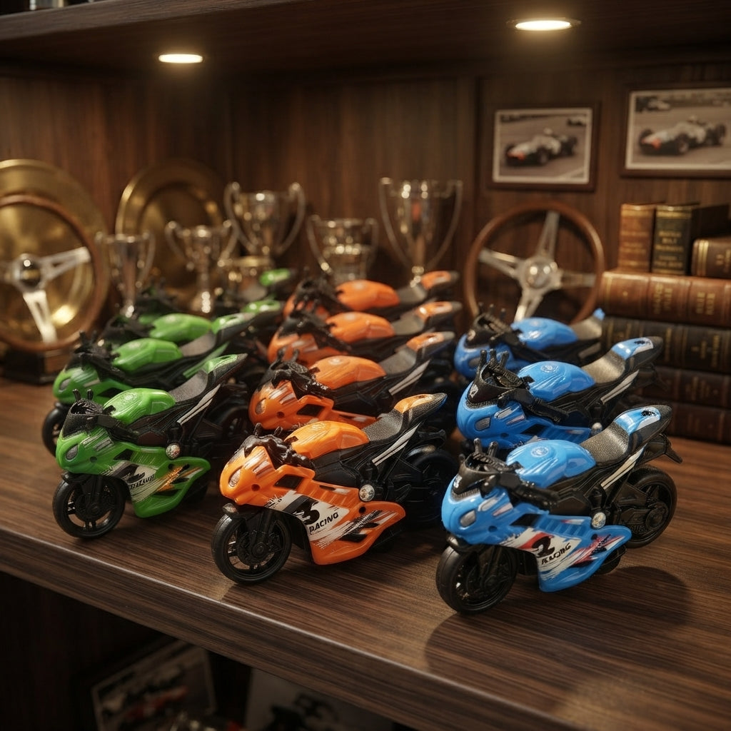 Racing Motorbike Toy High Speed Motorcycle Toy For Kids Fun Play Vehicle(Random Color)