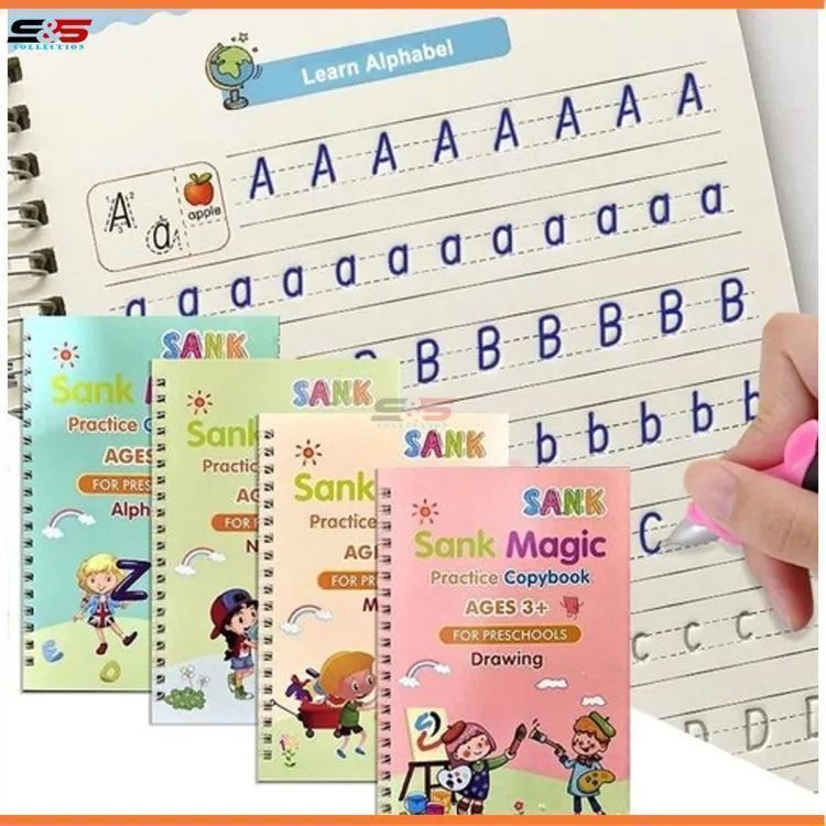 Sank Magic Book for Kids Set Of 4 Books