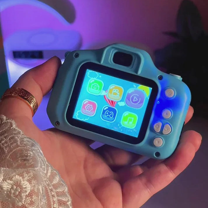Digital Kids Camera With Fun Photo Modes, HD Lens, Rechargeable Battery
