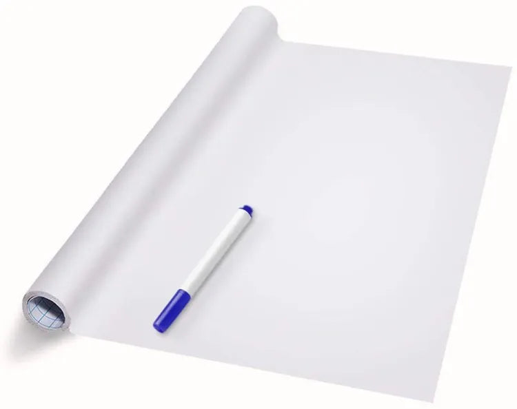 Self-Adhesive Whiteboard Wall Decal Sticker