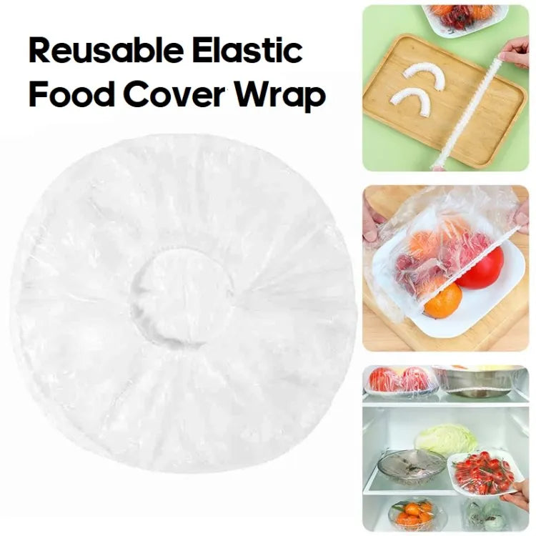 100pc Disposable Cling Film Cover Household Refrigerator Food