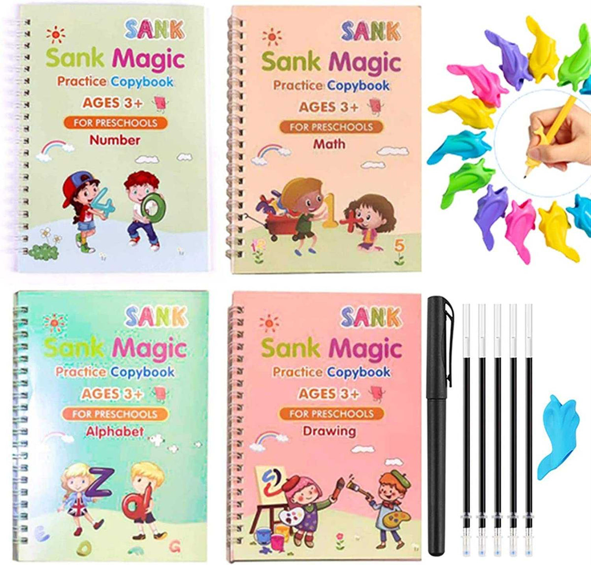 Sank Magic Book for Kids Set Of 4 Books